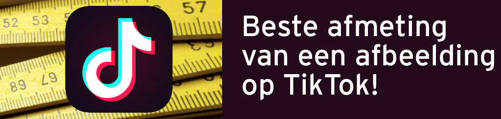 Beste afmeting afbeelding tiktok