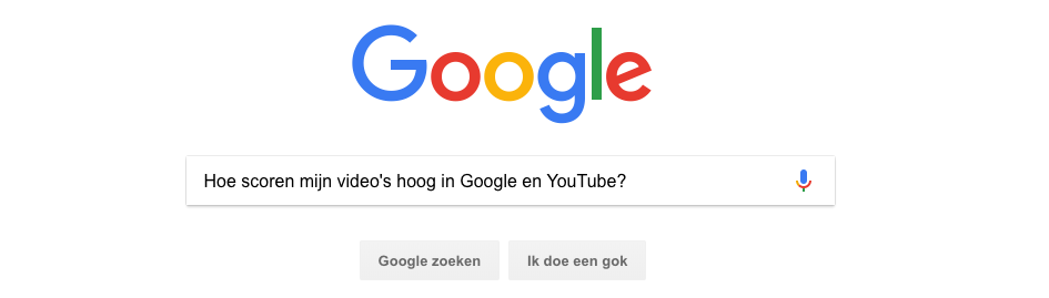 Hoe scoren mijn video's hoog in Google en YouTube?