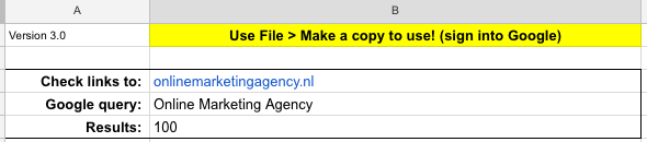 Ingevulde data ranktank