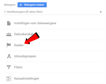 van gebeurtenis naar conversie