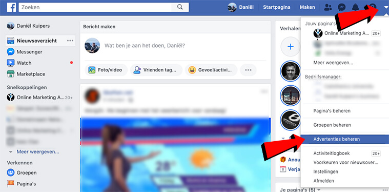 Facebook advertentieaccount