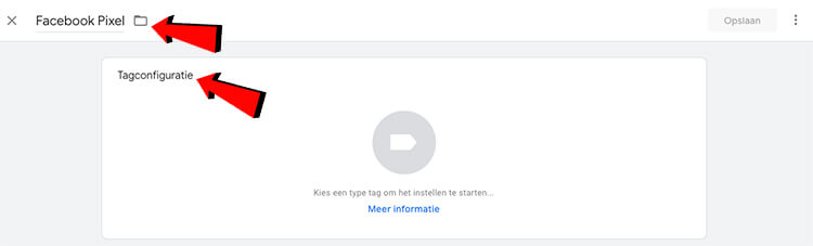 Pixel tagconfiguratie