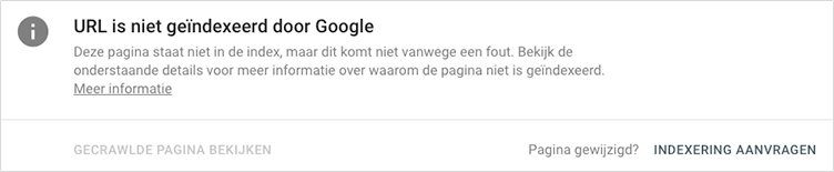 indexering aanvragen search console