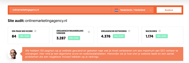 SEO analyse site audit