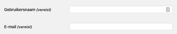 gebruiker toevoegen wordpress