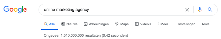 Online Marketing Agency resultaten