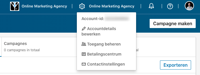 toegang beheren linkedin