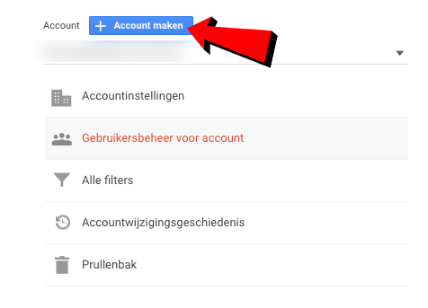 account aanmaken google analytics