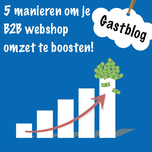 5 manieren om je B2B webshop omzet te boosten