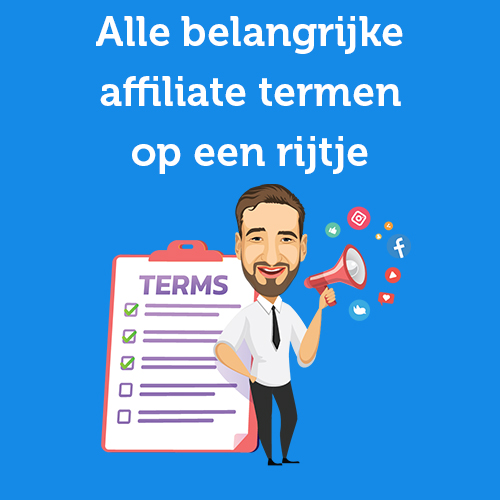 Alle belangrijke affiliate termen op een rijtje