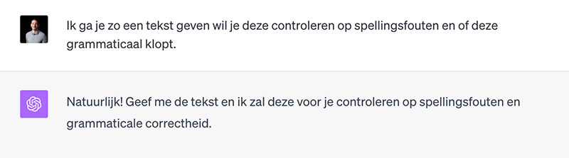 Teksten herschrijven, spellingcheck en samenvatten met ChatGPT
