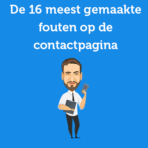 De 16 meest gemaakte fouten op de contactpagina