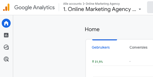 GA4 account property google ads koppeling