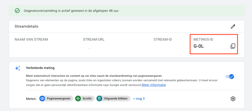 meting-ID in Google Analytics 4
