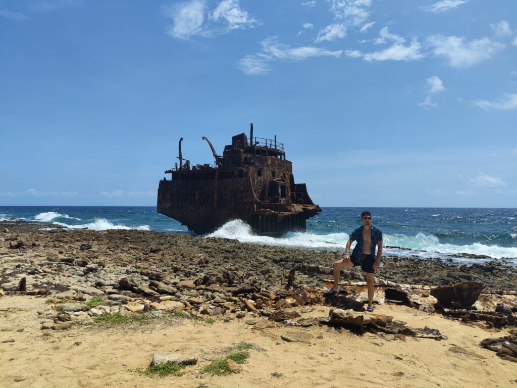 Thom van Wanrooij vakantie Curacao