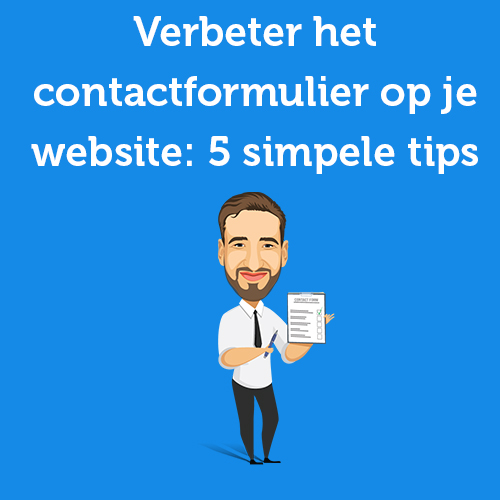 Verbeter het contactformulier op je website: 5 simpele tips