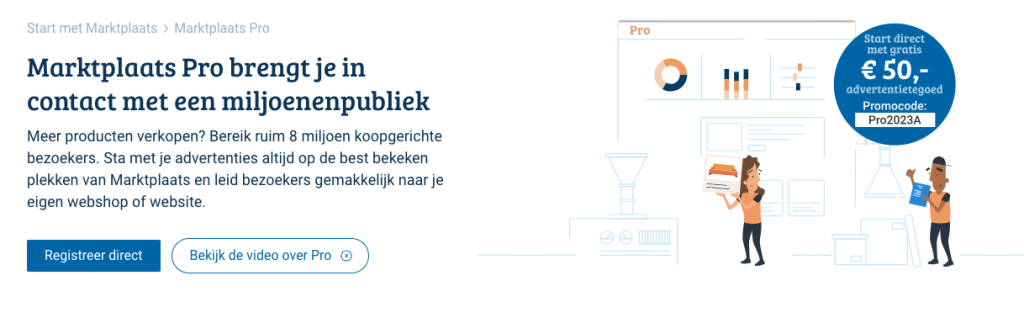 marktplaats pro adverteren